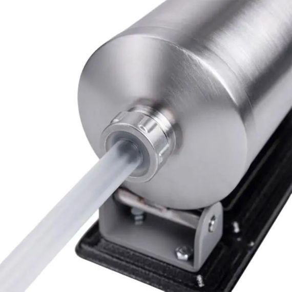 Шприц для ковбаси ручний 2 л горизонтальний ковбасний шприц для фаршу 4 насадки 16788-3 | Зображення 4