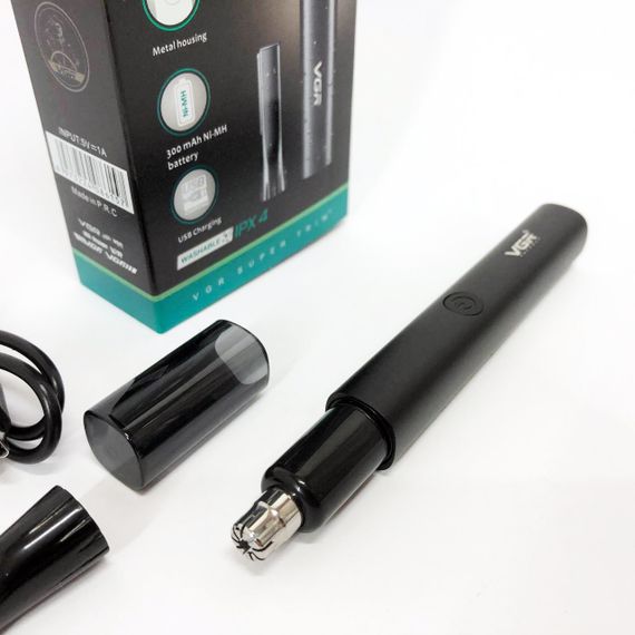 Электробритва с бритвенной насадкой VGR V-615, Мужская электробритва для бритья, Бритвы электрические IE-50 | Зображення 3