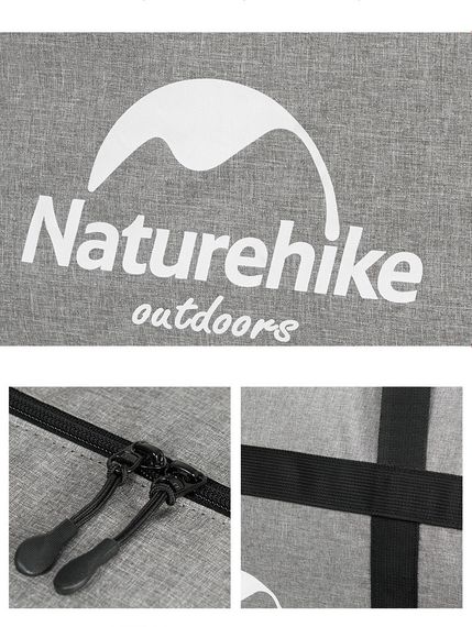 Сумка-баул для зберігання портативна Naturehike NH17S021-M, 45 л, сірий | Зображення 2