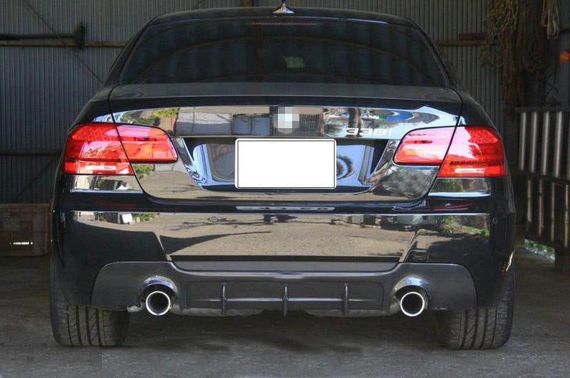 Дифузор заднього бампера V2 (для E92/E93 M-Sport, Карбон) для BMW 3 серія E-90/91/92/93 2005-2011 рр | Зображення 3