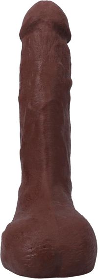 Фалоімітатор, що кінчає Doc Johnson The Realistic Cock ULTRASKYN - Squirting 9,5 Inch Chocolate | Зображення 3