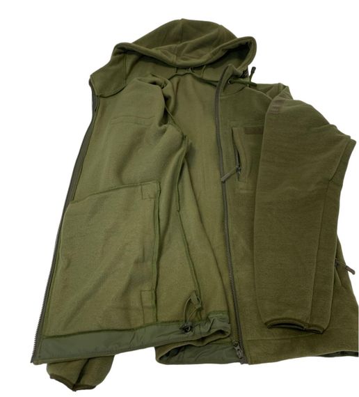 Кофта Tactic4Profi фліс хакі з капюшоном з принтом ARMY UKRAINE розмір L (48) | Зображення 4