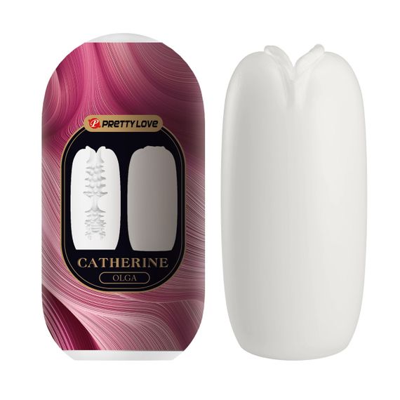 Мастурбатор яйцо Pretty Love Catherine - Olga White, BI-014932-4-2 sexstyle