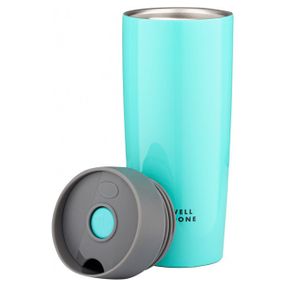 Термокружка Well Done WD-7053T вакуумная 380 мл. RM-132 Цвет: голубой