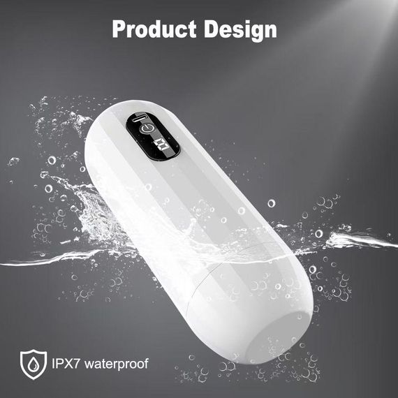 Чоловічий мастурбатор Pulse Grip Boss Series з вібрацією, 18,7 см Sex Aura | Зображення 4
