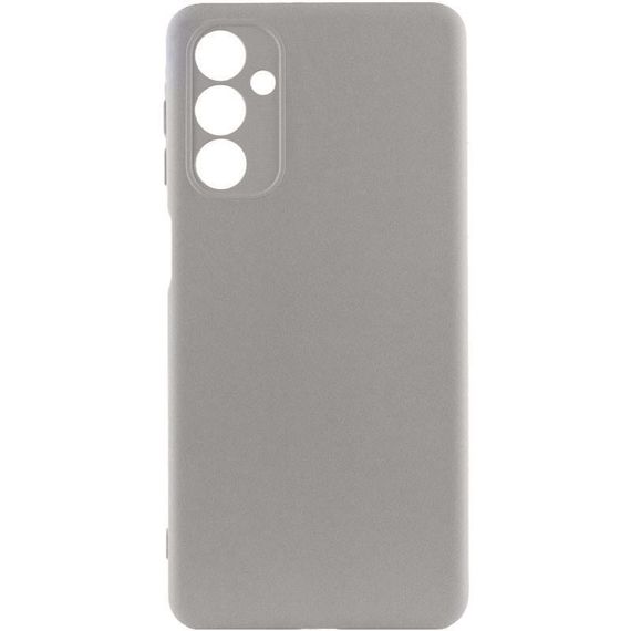 Чехол TPU GETMAN Liquid Silk Full Camera для Samsung Galaxy A15 4G/5G / M15 5G Серый / Lavender