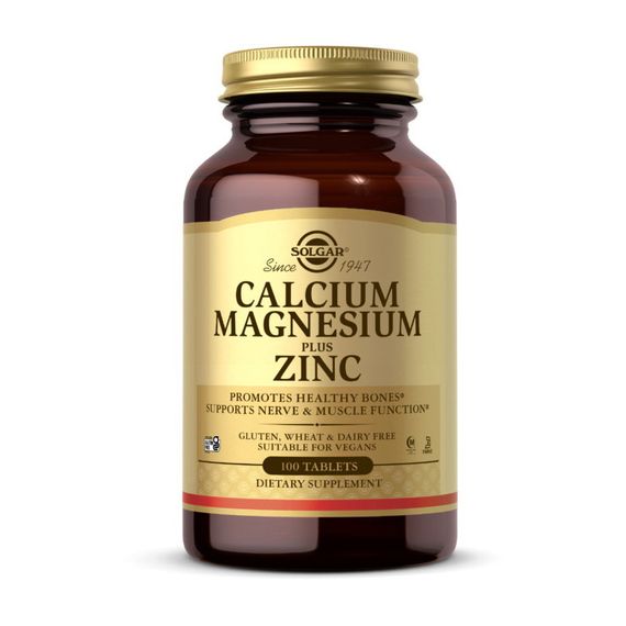 Calcium Magnesium &amp; Zinc (100 tabs)