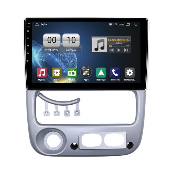 Штатна магнітола серії QIV Q1 під Kia Rio 2004-2006 9 дюймів