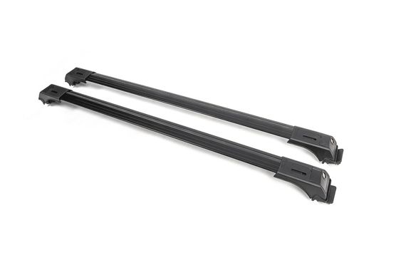 Перемычки на обычные рейлинги под ключ Skybar V1 (2 шт) до 110см, черные | Зображення 5