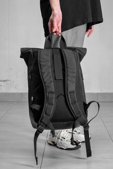 Повсякденний рюкзак Роллтоп шкільний Without Basic Black | Зображення 5