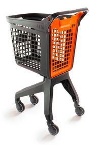 Купівельний візок Shopping Basket UP.80 помаранчевий, 80л, Іспанія, Оранжевый
