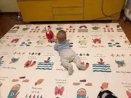 Дитячий розвиваючий двосторонній термо килимок 180*150 | Зображення 2