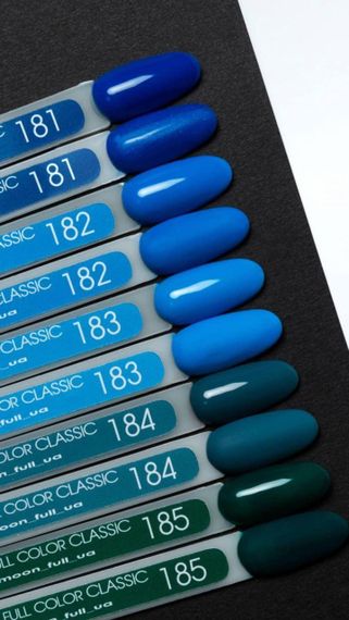 Гель-лак Moon Full №185 яскраво-зелений 8мл | Зображення 1