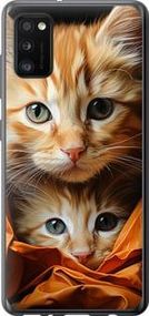 Чохол на Samsung Galaxy A41 A415F Котики 2 з пластику FCh_008333