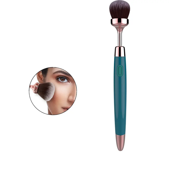 Вибромассажер "Cosmetic pen", 10 режимов вибрации, цвет зелёный sexstyle | Зображення 15