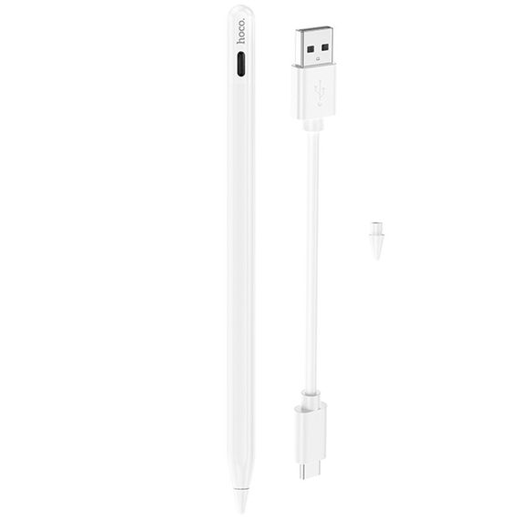 Стилус Hoco GM113 Active capacitice pen for iP White | Зображення 3