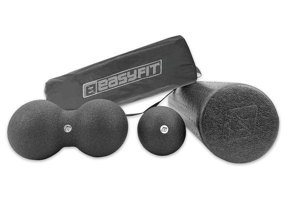 Набір для масажу EasyFit MioSet-XL (2 м'ячики+ролик) (2005-XL) | Зображення 2