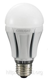 LED лампа E27 10W(810lm) 5000K CIVILIGHT (Сивилайт)   A60 DF60V10