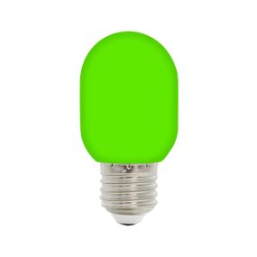 001-087-0002 LED лампа зелена COMFORT 2W E27 60Lm 220-240V Horoz