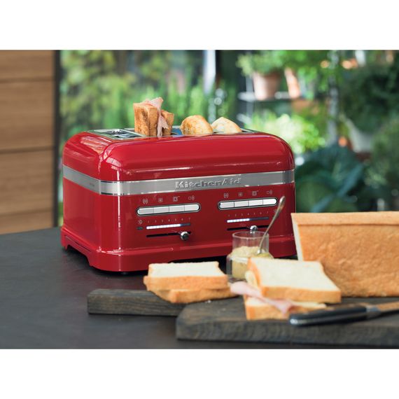 Тостер KitchenAid 5KMT4205ECA Artisan, на 4 хлібці, карамельне яблуко | Зображення 8