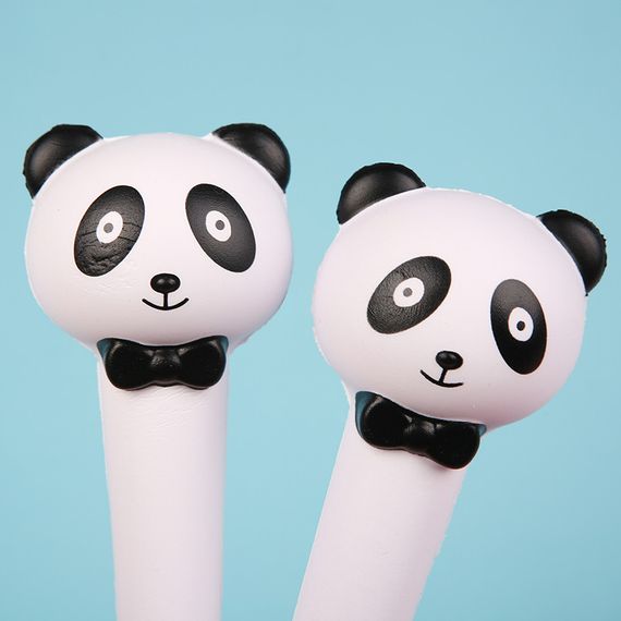 Набір ручок масляних Bookopt 0.7 мм BP5029 Squishy Panda (2шт) | Зображення 4