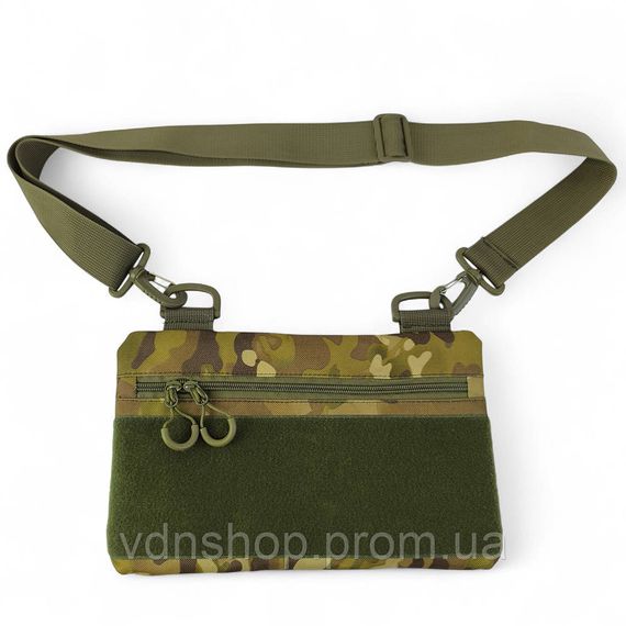 Військова сумка всу чоловіча сумка слінг, Нагрудна сумка бананка містка Плечова чоловіча містка KT-35 | Зображення 8