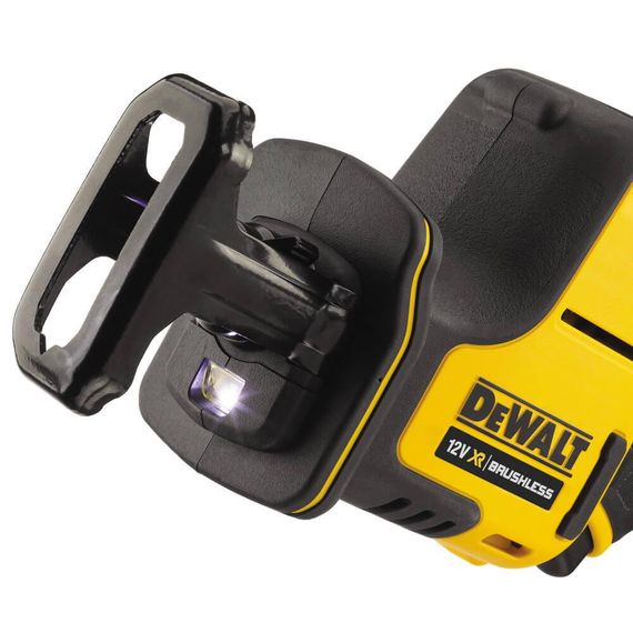Пила сабельная аккумуляторная 12В бесщёточная DeWALT DCS312N | Зображення 2
