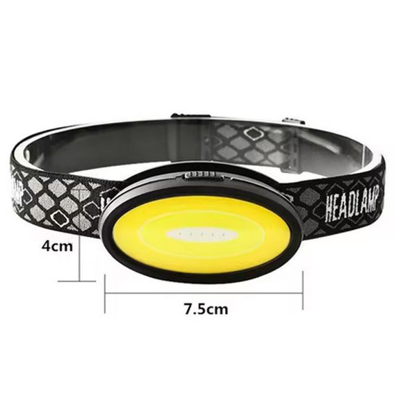 Ліхтар налобний RY-347 акумуляторний C04-COB