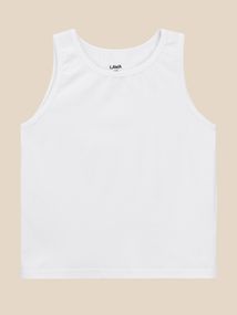 Майка однотонна для хлопчика LAWA BBC02359 158 см Білий shop (2000999636271)