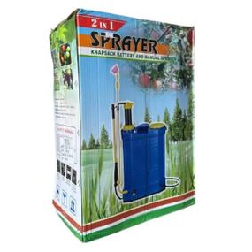 Опрыскиватель аккумуляторный ручной 12В 16л Sprayer Синий