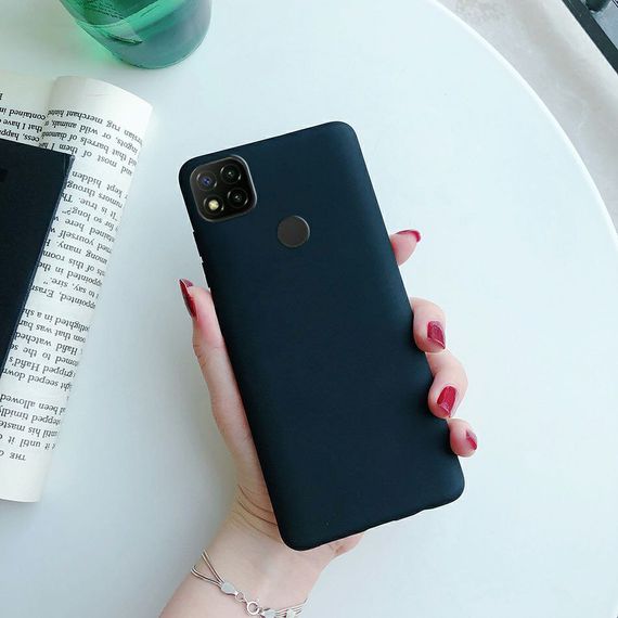 Чохол Candy Silicone для Xiaomi Redmi 10C колір Чорний | Зображення 1