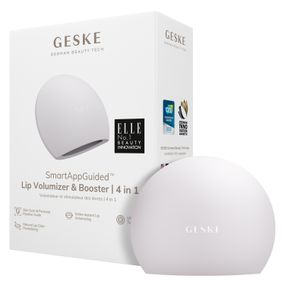 Пристрій для збільшення обʼєму губ GESKE Lip Volumizer&Booster 4в1 Big white, Бежевий