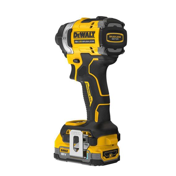 Шуруповерт ударний акумуляторний безщітковий 282Нм DeWALT DCF860E2T | Зображення 4