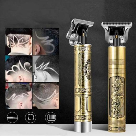 Машинка для стрижки волосся професійна триммер для бороди окантувальна машинка Shuke 3W SK-8017 | Зображення 9
