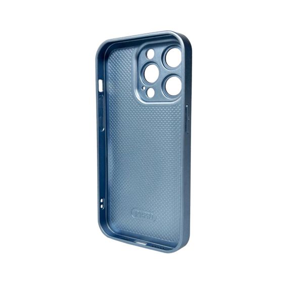 Чохол для смартфона AG Glass Matt Frame Color Logo for Apple iPhone 15 Pro Sierra Blue | Зображення 1