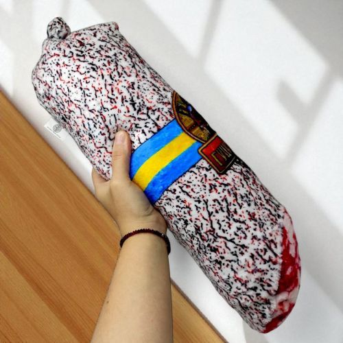 Іграшка м’яконабивна «Ковбаса ГУЦУЛЬСЬКА» розмір 50 см | Зображення 1