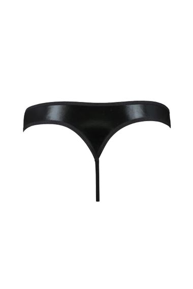 Мужские стринги Passion 033 THONG PAUL L/XL Black, под латекс sexstyle | Зображення 3