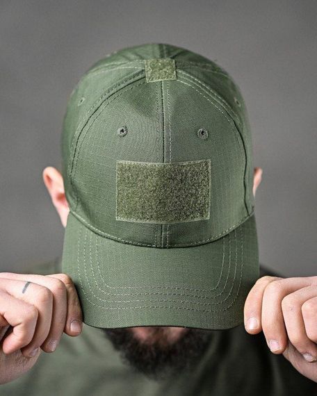 Тактична бейсболка hooray оливкова | Зображення 1