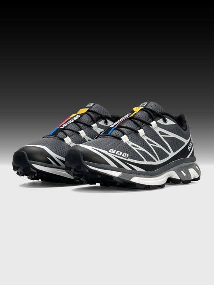 Мужские кроссовки Salomon XT-6 Grey Black White , Вьетнам 44 28 | Зображення 4