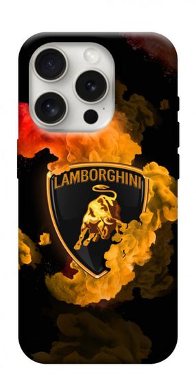 Чохол з картинкою Lamborghini logo для Apple iPhone 16 Pro (6.3")