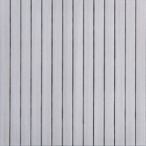 Покриття вінілове самоклеюче 3D рейки кедр срібний 600*600*2,8мм (D) SW-00002198