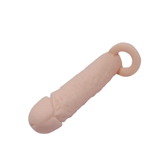 Насадка на член - Pretty Love Penis Sleeve Medium Flesh | Зображення 5