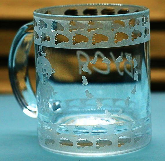 Парные чашки 320 мл Дедушка и Бабушка с гравировкой Именные кружки для дедушки и бабушки подарок от внуков | Зображення 2