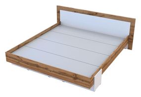 Ліжко Hugo Doros 180х200 см Тахо / Біле, сучасне ліжко в скандинавському стилі