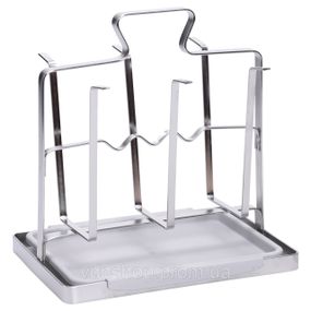 Сушилка-органайзер для посуды на кухню из стали HP-46-14