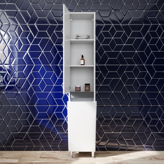 Пенал підлоговий AM.PM X - Joy 35 см лівобічний з кошиком (M85CSL0351WG38) | Зображення 6