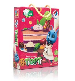 Магнітна розвиваюча гра "Торт" VT3004-01 Vladi Toys, в коробці (4820195053683)