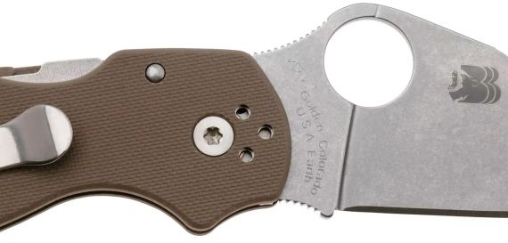 Ніж Spyderco Para 3 Sprint Run CPM 15V G-10 Brown | Зображення 2