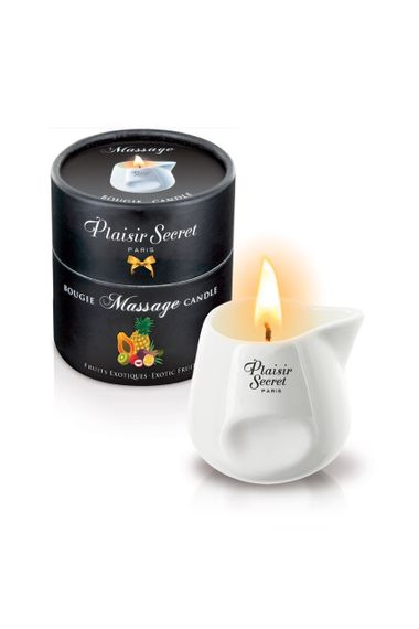 Ароматична масажна свічка Secret Pleasure EXOT FRUIT 80ML sexstyle