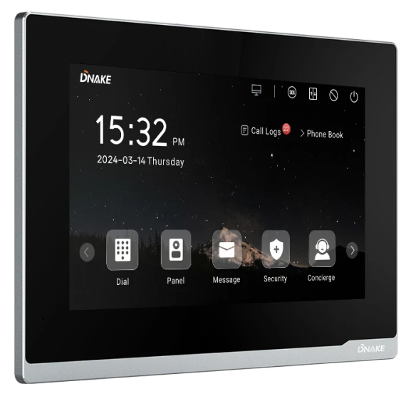 Dnake E217W 7" Linux Відеодомофон з Wi-Fi - Монітори | Зображення 2